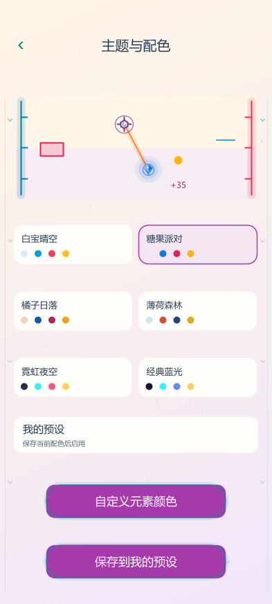 画面示意 · 糖果派对